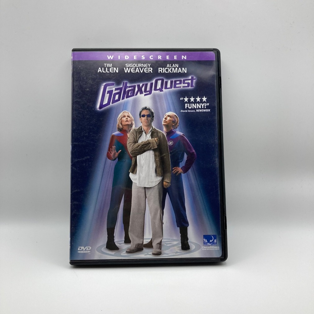 Galaxy Quest DVD Widescreen Tim Allen Sigourney Weaver Alan Rickman Sci-FiComedy